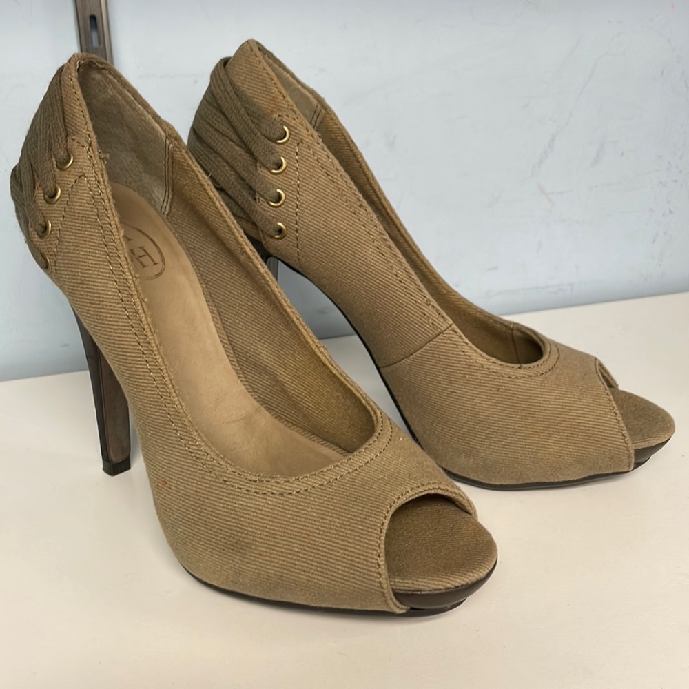 Anthropology heels women's size 7